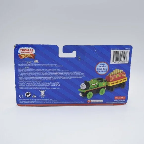 Percy's Musical Ride SR Thomas & Friends Wooden Railway Train Engine Sealed New - Picture 13 of 13